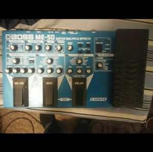 Boss me 50 guitar soundboard